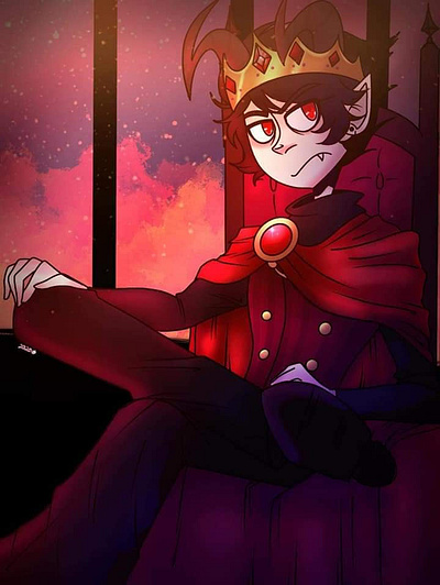Character Design: Nathaniel Tepes-Morningstar branding character design digital painting illustration mascot