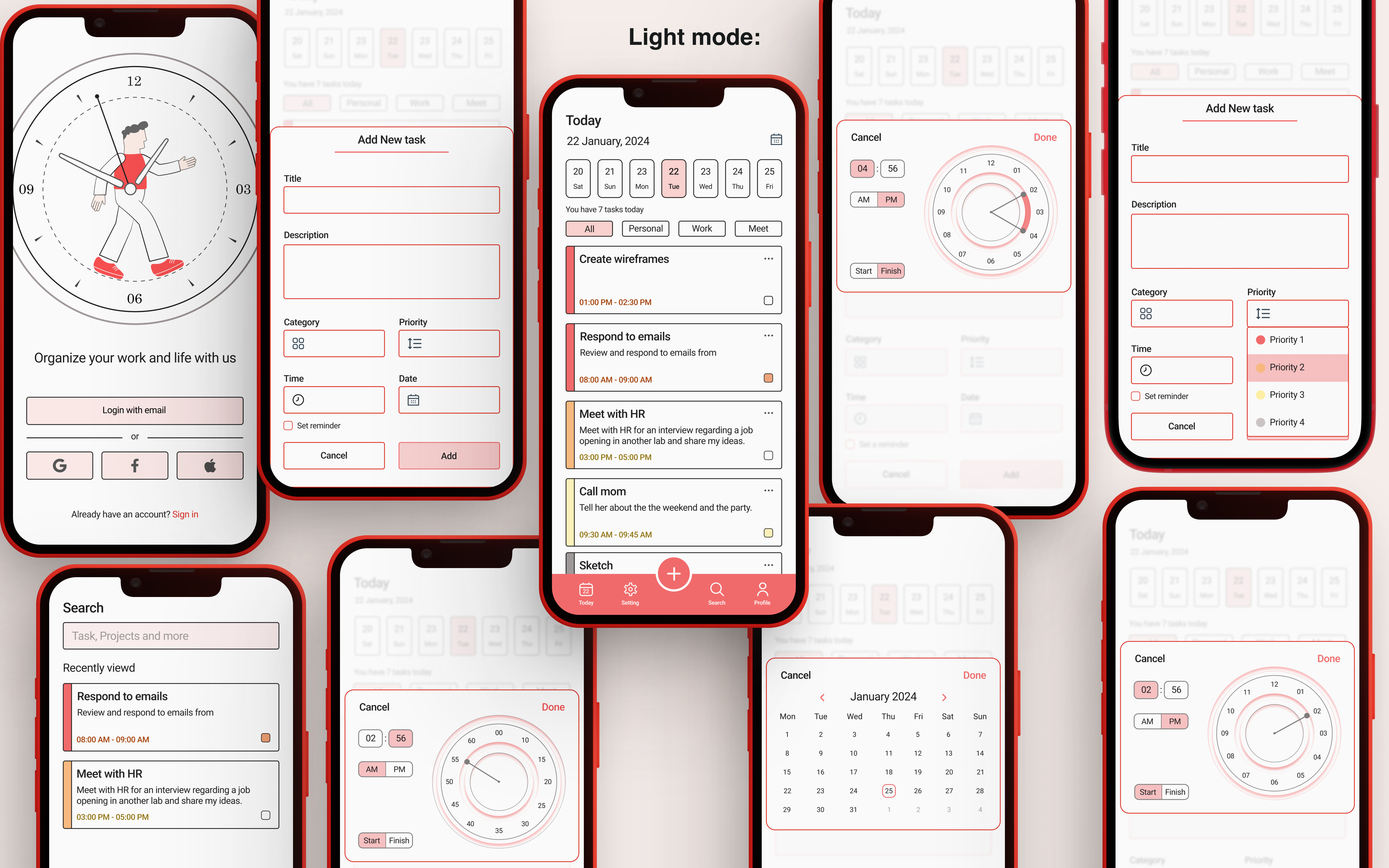 To do app app design graphic design ui ux