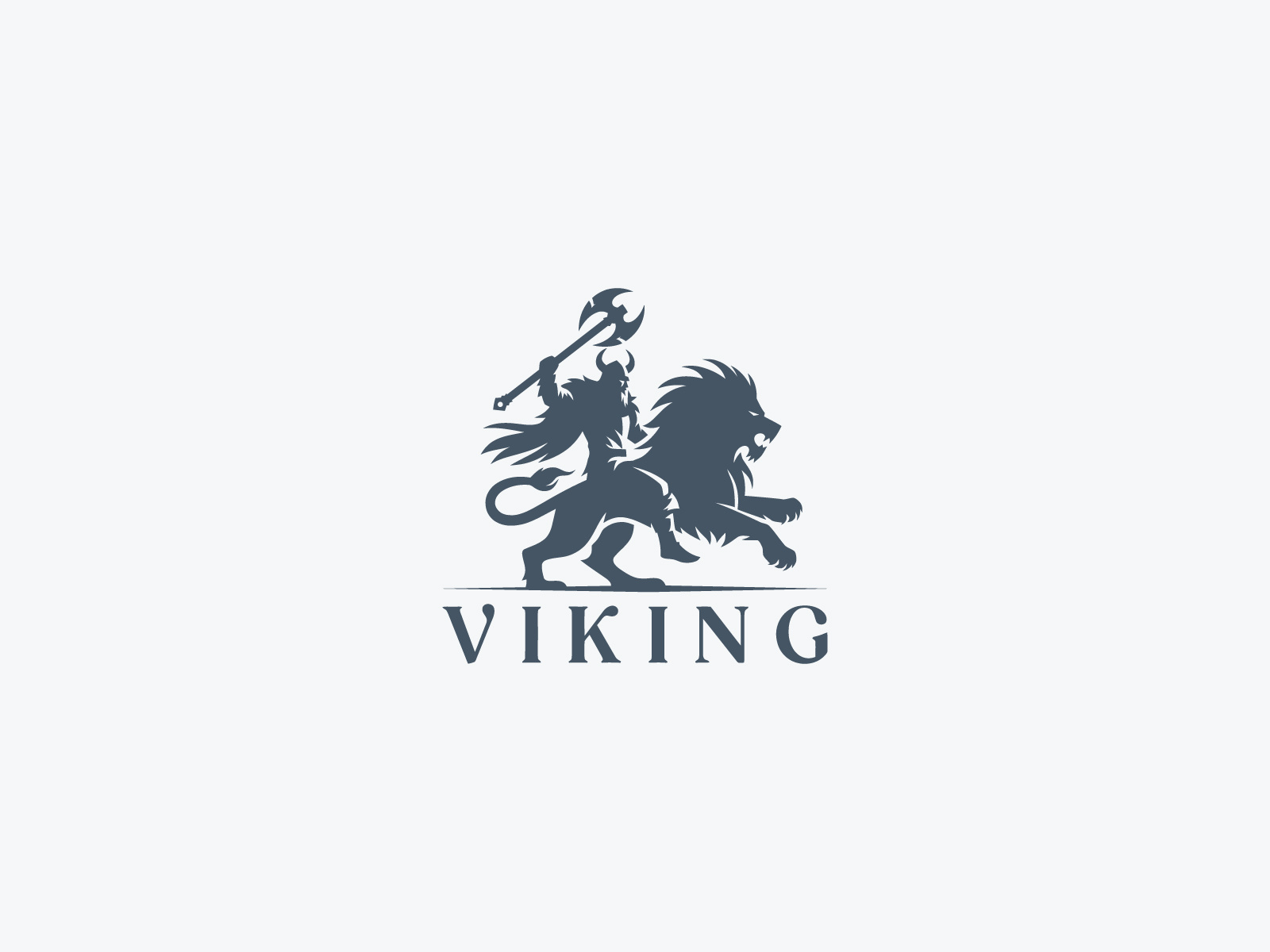 Example of We Will Create Custom Viking Logo