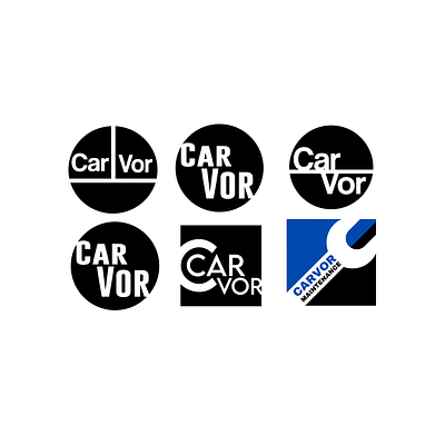CarVor Maintenance Design Sprint branding graphic design logo