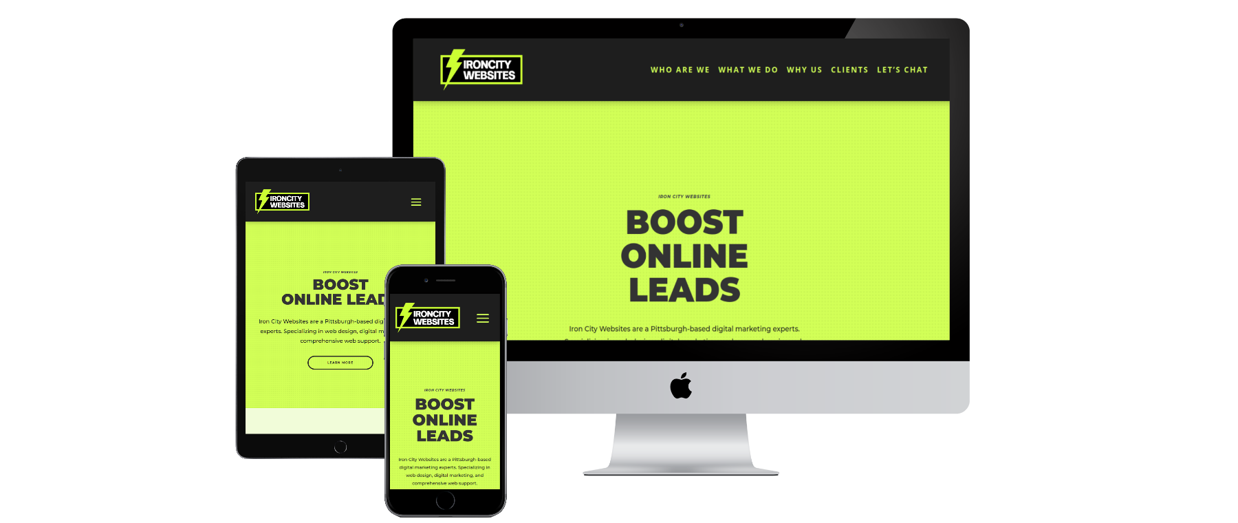 Iron City Websites | Pittsburgh Digital Marketing Services development marketing web design wordpress