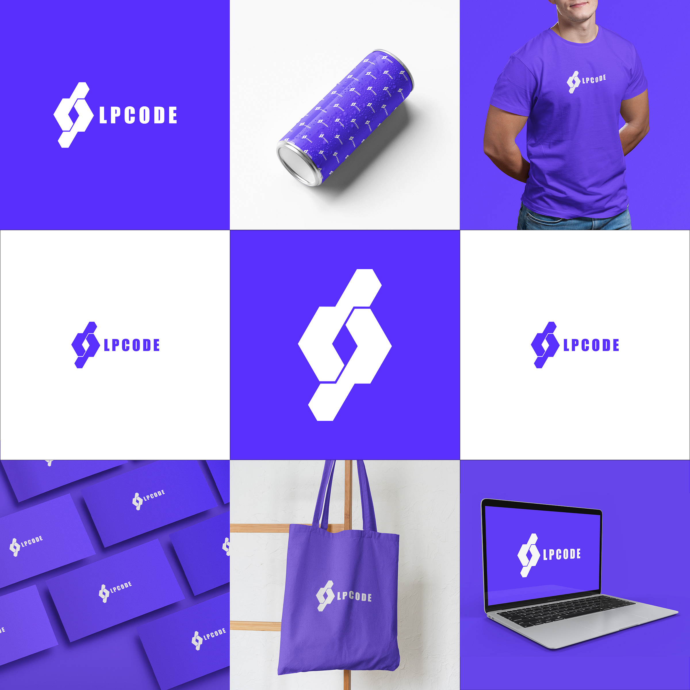 lp code logo by MD Abdul Alim on Dribbble