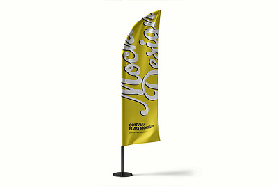 Conveg Flag Mockup ( PSD File ) conveg flag mockup flag mockup premium mockup psd mockup