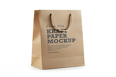 Kraft Paper Mockup ( PSD File ) kraft paper kraft paper mockup paper kraft premium mockup psd mockup