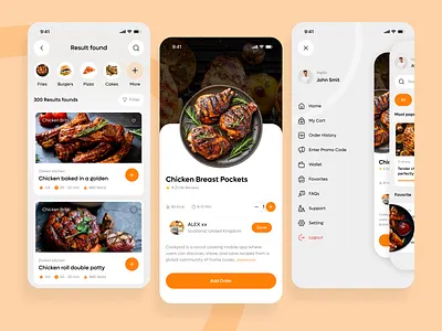 Recipe sharing Mobile app appdesign cleanui cookingapp designinspiration foodapp foodui interactiondesign minimaldesign mobileapp mobiledesign recipeapp uidesign uiux userinterface uxdesign