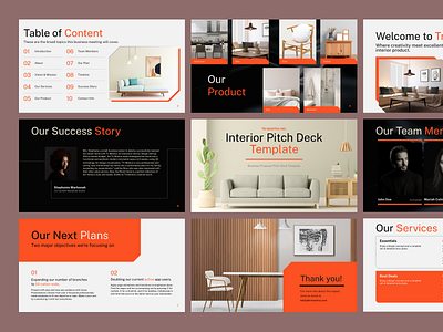 Exploration - Interior Design Company Pitch Deck deck design google interior pitch powerpoint presentation slide
