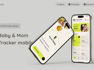 Baby & Mom Tracker Mobile App baby mom tracker baby mobile app baby tracker mobile app mom tracker pregnancy tracker