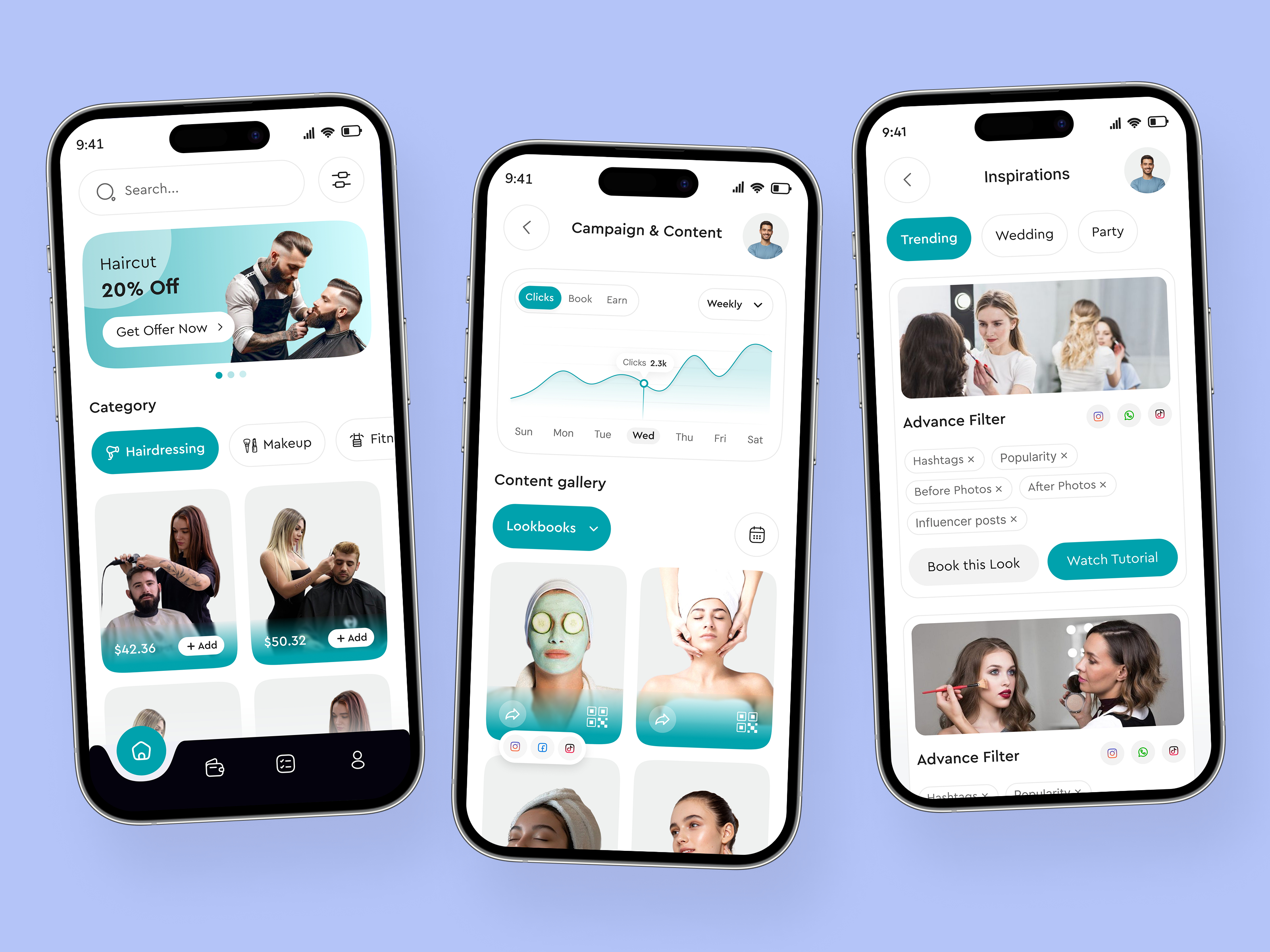 Example of Mobile App Design UI UX