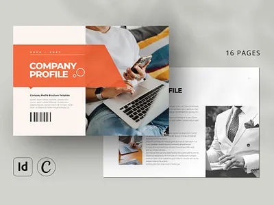 Company Profile Landscape booklet