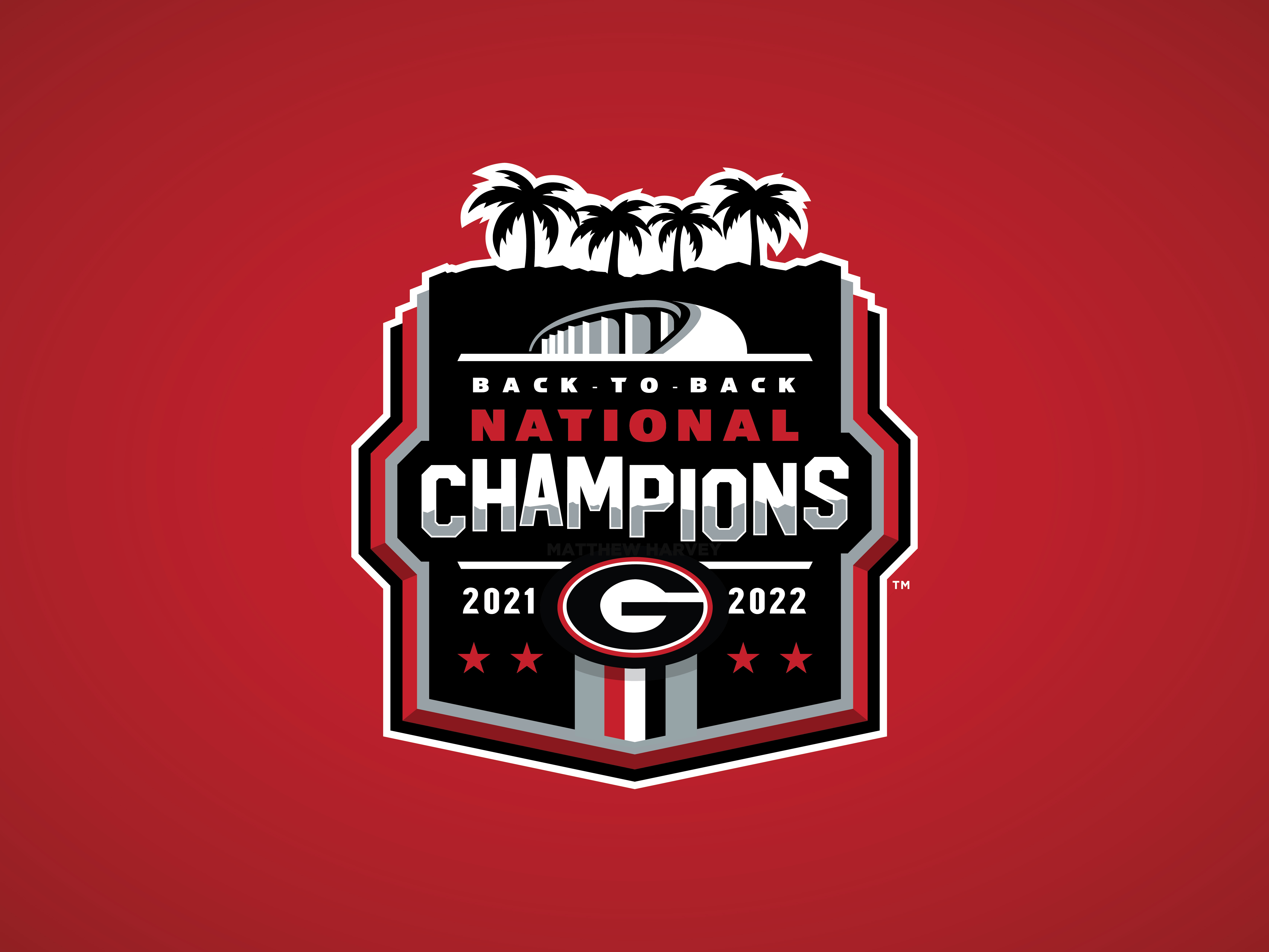 UGA football breaks down the 2022 National Champions logo