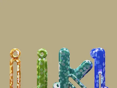 Diverse Ballooms part 1 — 3D Animation 3d 3d artist 3d lettering 3dfont 3dillustration 3dtype animated lettering animation contemporary type experimental type motion graphics