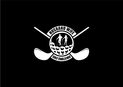Dynamic Logo Design for Husband-Wife Golf Challenge event logo design