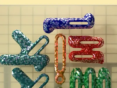 Diverse Ballooms part 2 — 3D Animation 3d 3d animation 3d animation lettering 3d artist 3dillustration 3dtype 3dtypo animation graphic design motion graphics