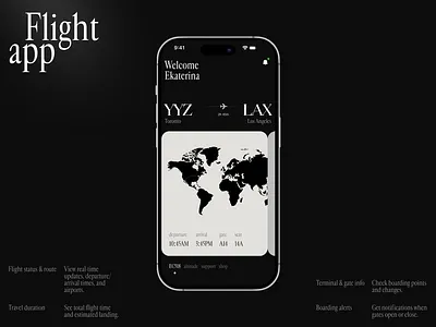 Flight app | Plane concept design flight map plane traveling ui web webdesign