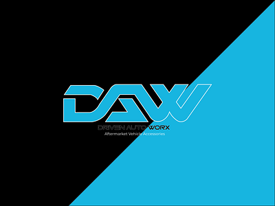 Driven Auto Work's Logo Design 2d 3d animation branding design graphic design illustration logo minimalist