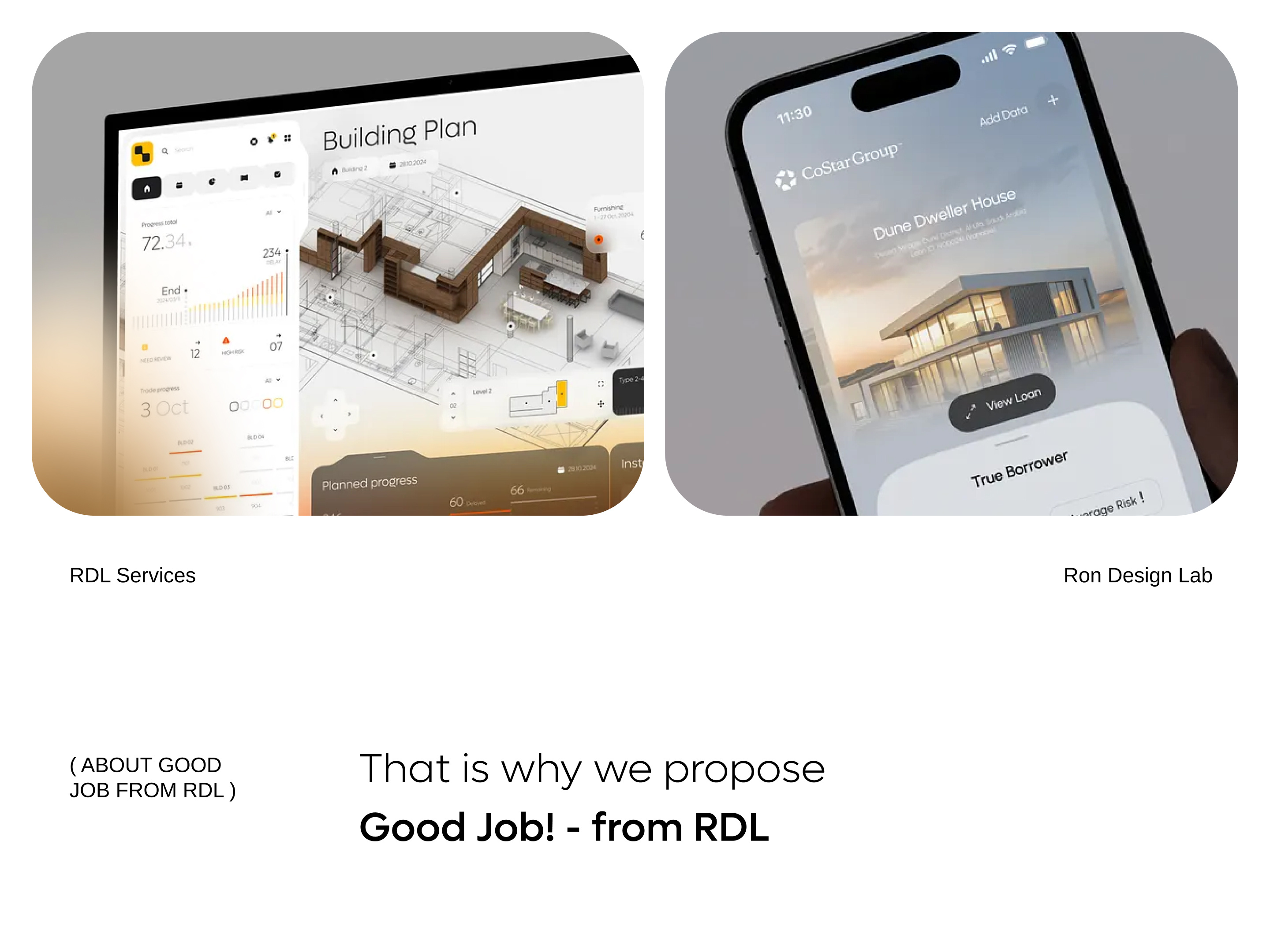 Example of Good Job!   From Rondesignlab