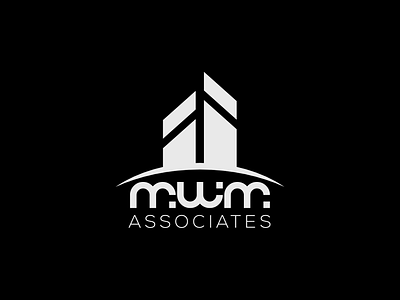 MWM Associate's Logo Design 2d 3d animation branding design graphic design illustration logo minimalist