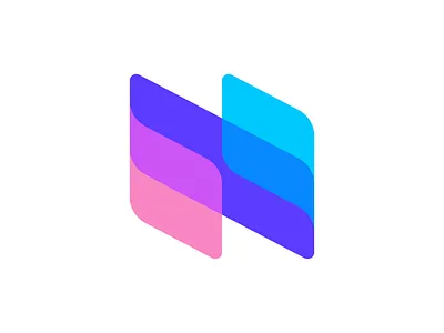 Letter N - Logo Exploration 2 ( FOR SALE ) alphabet brand branding connection exploration flag folding for sale geometric letter n logo logodesign logodesigner n paper sale symbol