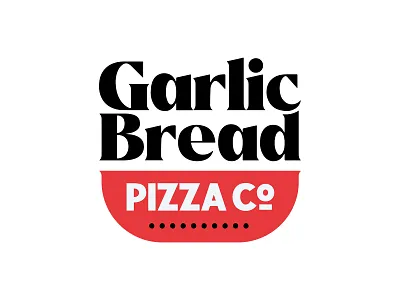 Garlic Bread Pizza Co. Logo branding design logo
