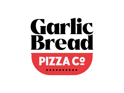 Garlic Bread Pizza Co. Logo branding design logo