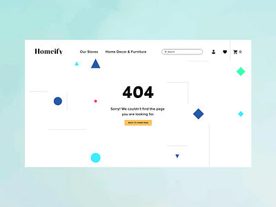 404 Error page - DailyUI Challenge#8 challeng8 challenge8 dailyui