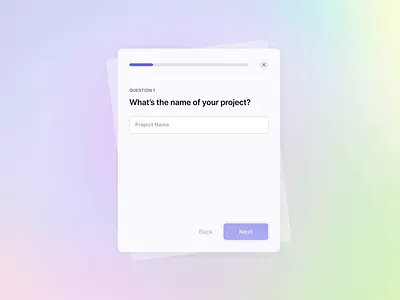 Multi-Step Form Wizard animation card card animation card stack card ui flat design form form ui jitter minimal motion graphics multistep offer progress stepper ui animation video