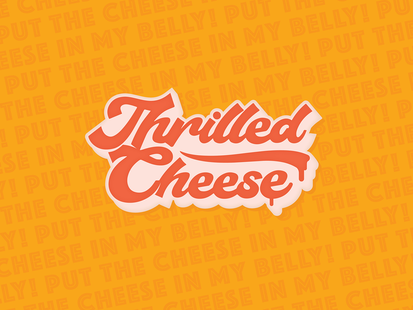 Thrilled Cheese Logo concept by Jameson McMaster on Dribbble