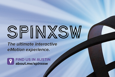 SpinXSW Interactive eMotion Experience design installation interactive lighting sxsw