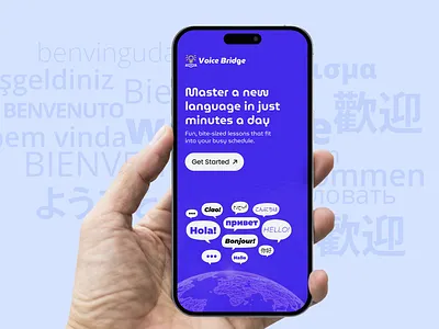 Language Learning App UI Design ai app design duolingo e learning education language app language app ui learning learning language learning language app mobile app mobile app design mobile app ui uiux