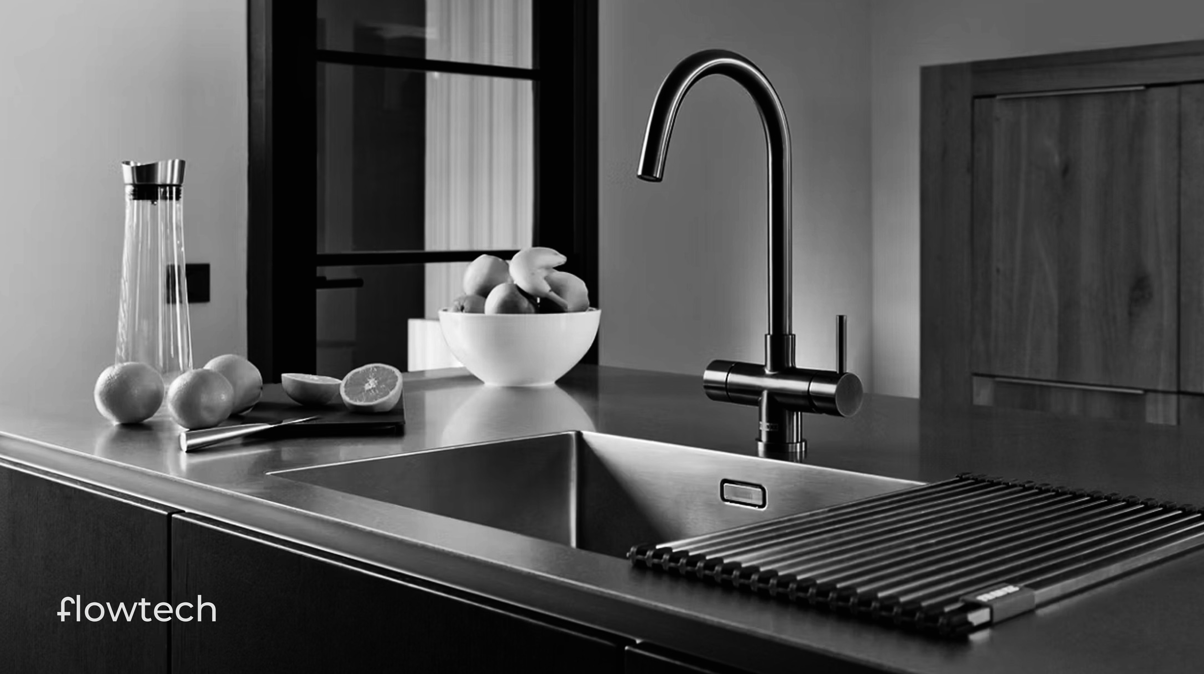 Flowtech Brand Identity adobe adobe illustrator brand idantity branding graphic design kitchen logo logo design logotype logotype design plumbing