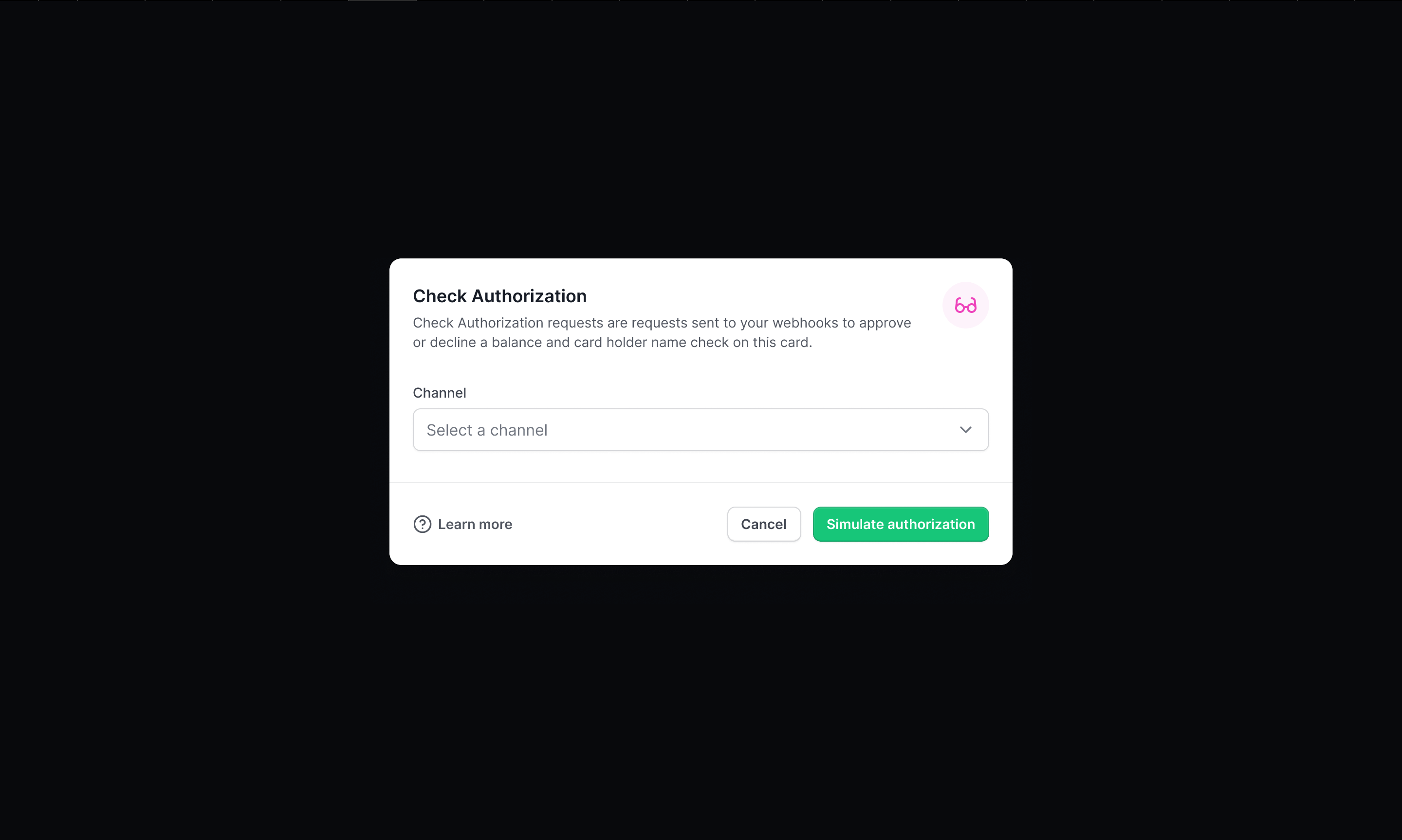 Card Check Authorization modal design bankingasaservice cardissuingplatform dashboardui designsystem fintech fintechdesign infradesign modalui productdesign saasdesign uidesign uxdesign uxui webappdesign webinterface