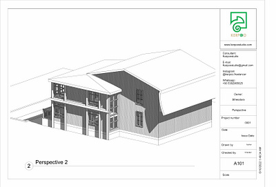 Project No.174 - stheodora 3d exterior modeling 3d modeling design elevation design exterior design floor plan design