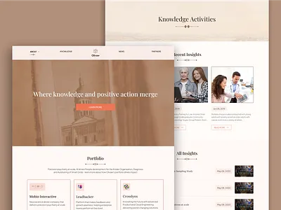 Olivaw Website Design figma ui uiux web design