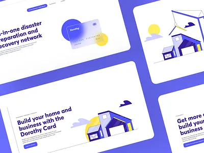 Website, hero, Landing Page Design disaster relief hero home page landing page marketing website platform product design product website site uiux web web design website design