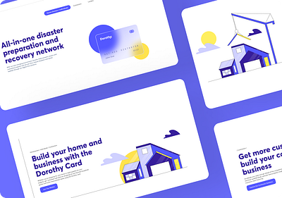 Website, hero, Landing Page Design disaster relief hero home page landing page marketing website platform product design product website site uiux web web design website design