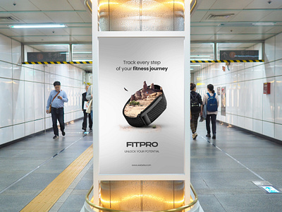 Fitpro | Billboard Advertisement | Unlock Your Potential