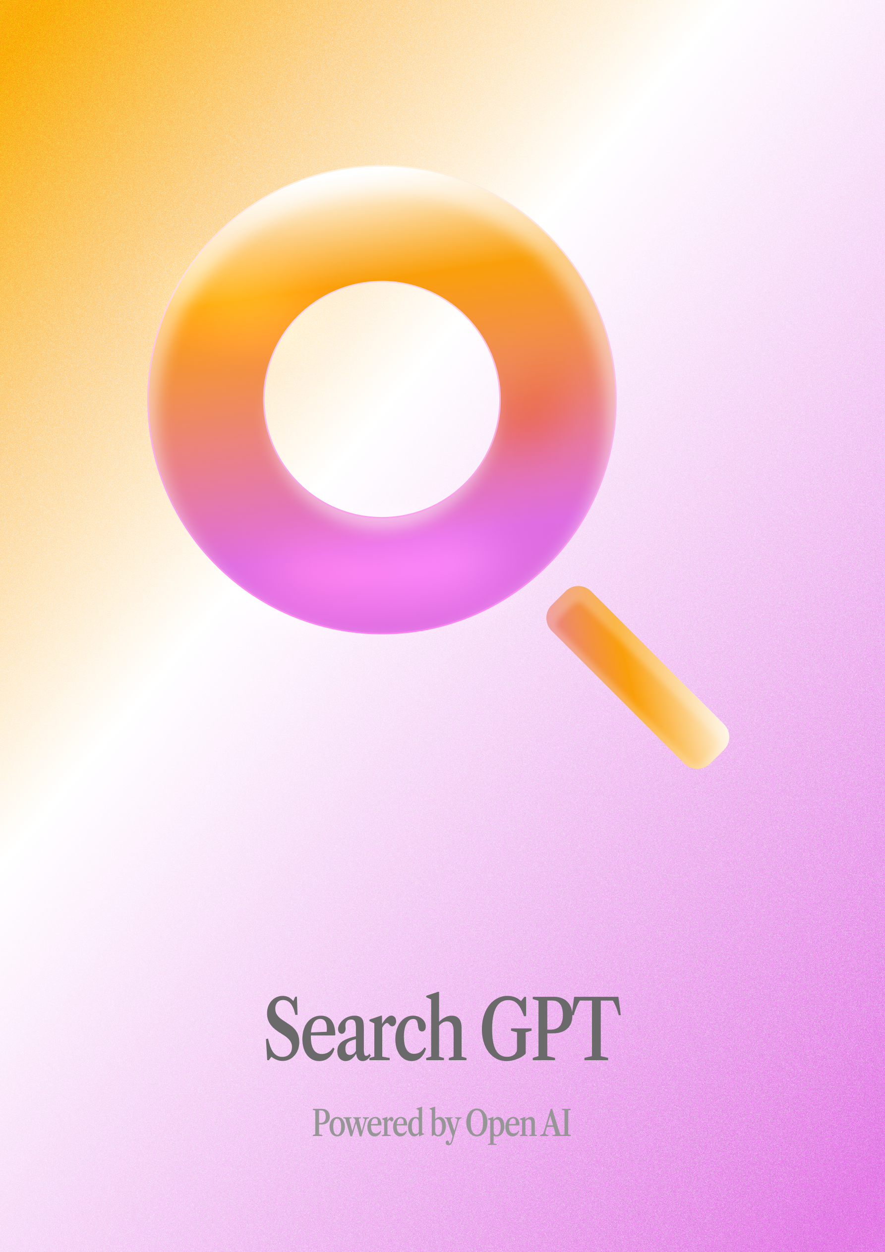 Search GPT - Illustration concept 3d design graphic design illustration vector