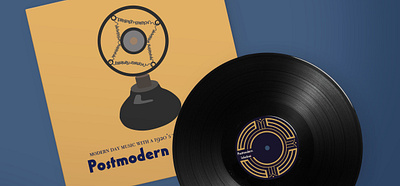 Postmodern Jukebox Vinyl design graphic design illustration typography