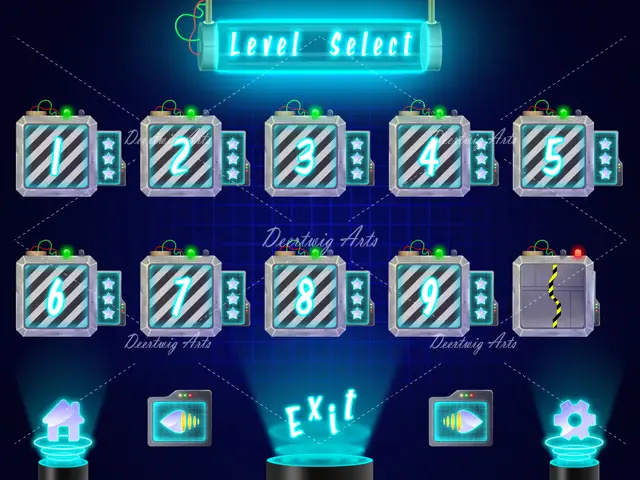 Example of Game Icons Made In Illustrator/Photoshop