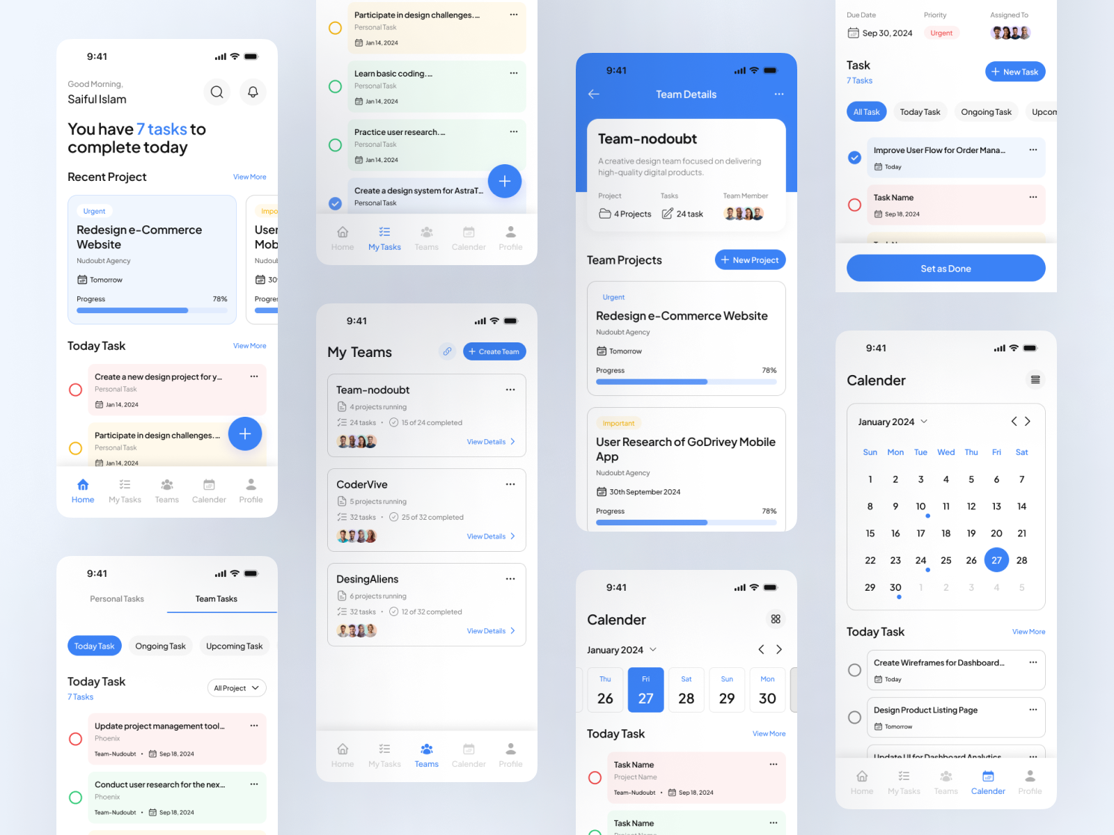 Example of Intuitive Mobile App UI/UX Design