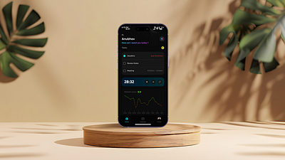 Stay Focused with FocusTrack – Your Attention Span Companion attentionspan design focustool mobileapp productivity ui