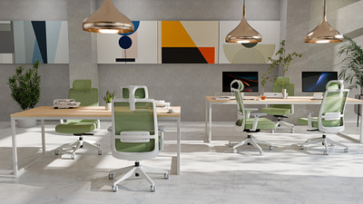 WEILA | Ergonomic Chair 3d design
