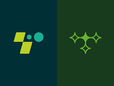 Letter T + Renewable Energy Exploration bolt branding eco energy green icon lightning logo mark negative space renewable renewable energy star sustainable type