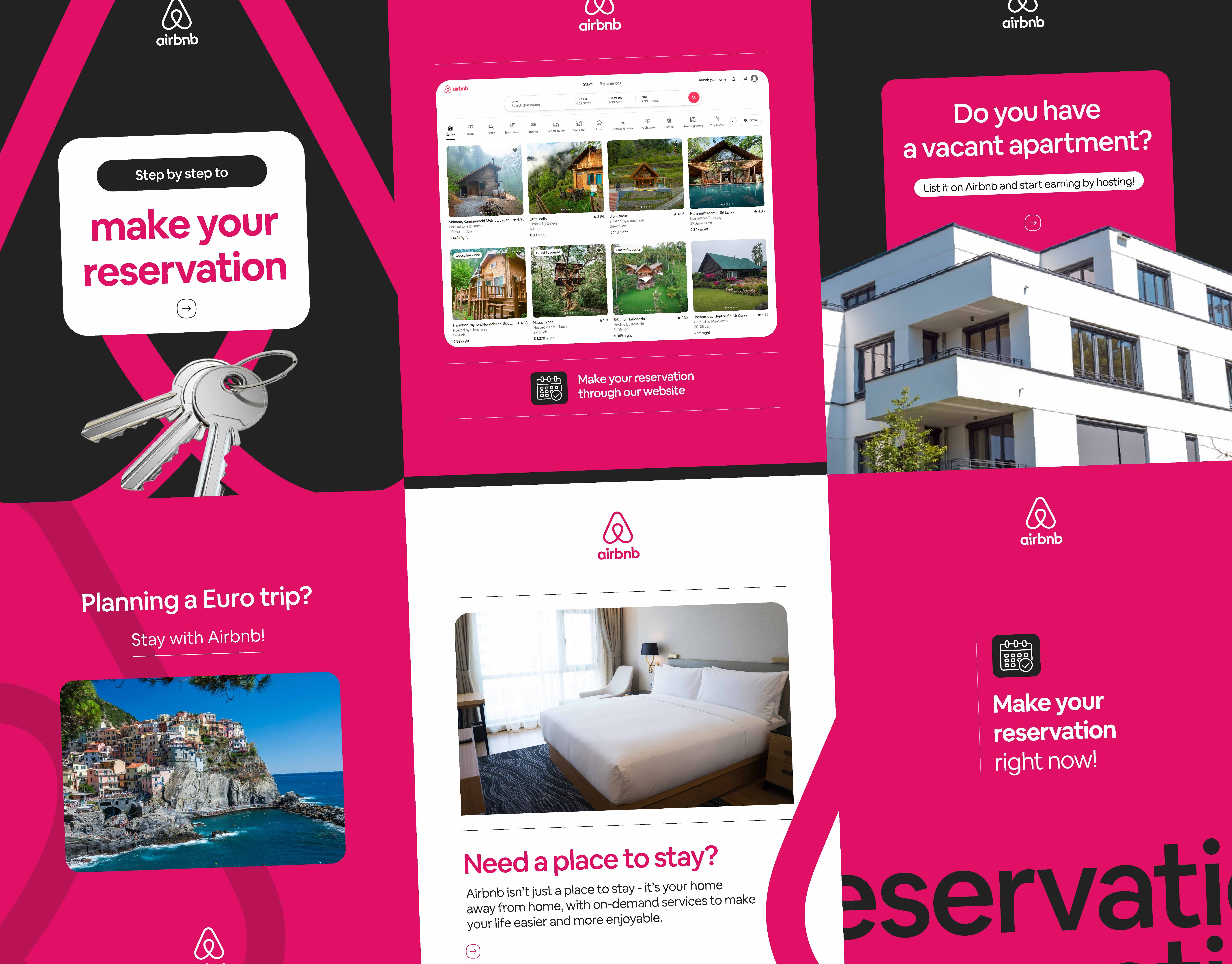 Social Media | Airbnb ad advertising banner design brand design branding design graphic design social media social media banner social media design
