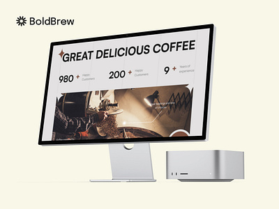 Coffee Shop Web Design brandiong coffee graphic design ui ui design uiux ux ux design web design website design
