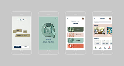A Gamified Holiday Shopping Experience art direction onboarding ui ux