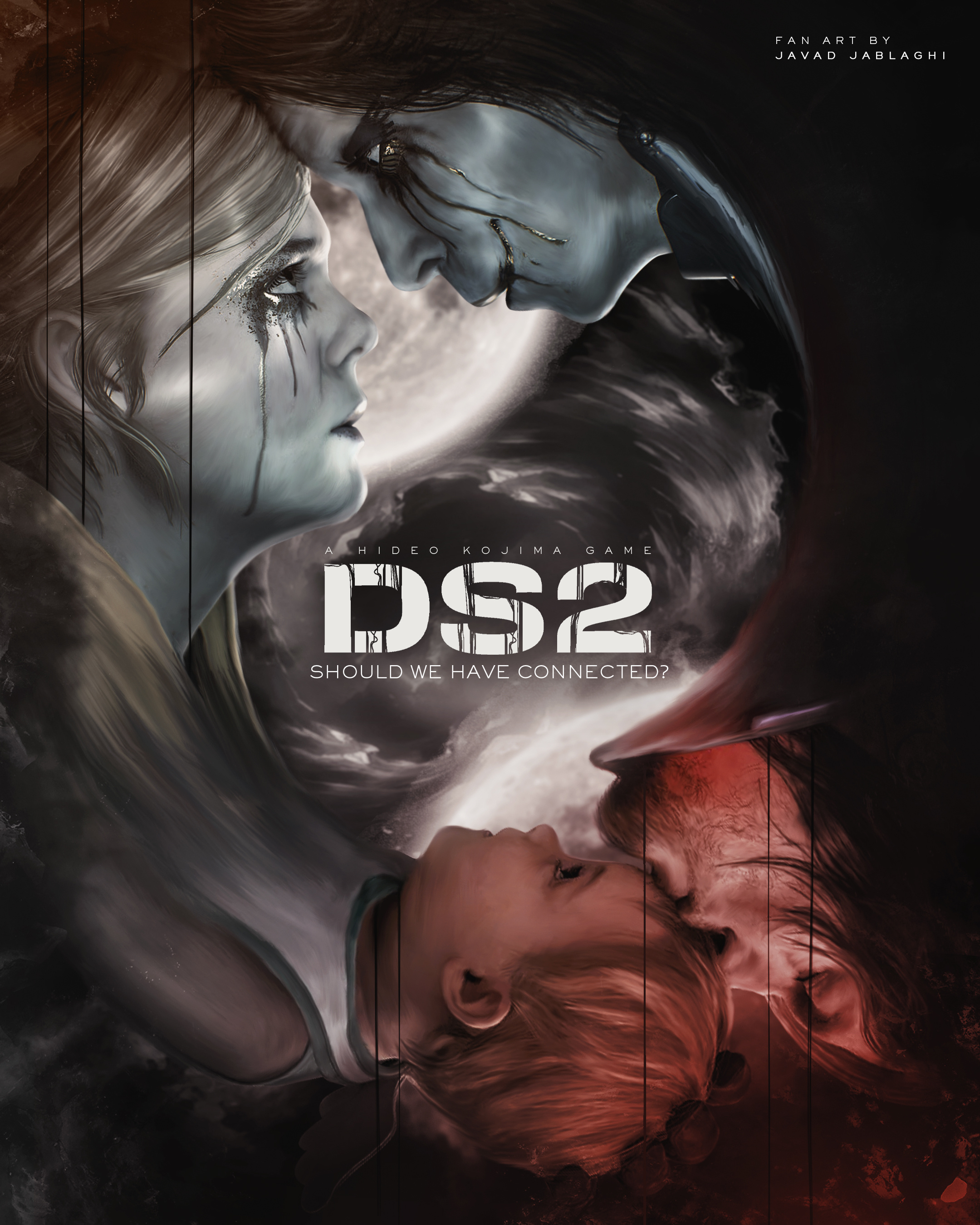 Death Stranding 2 Fan Art death stranding 2 design digital paint ds2 edit graphic design javad jablaghi kojima painting photomontage