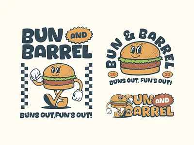 Bun And Barrel Logo Exploration branding design graphic design illustration logo mountain nature vector