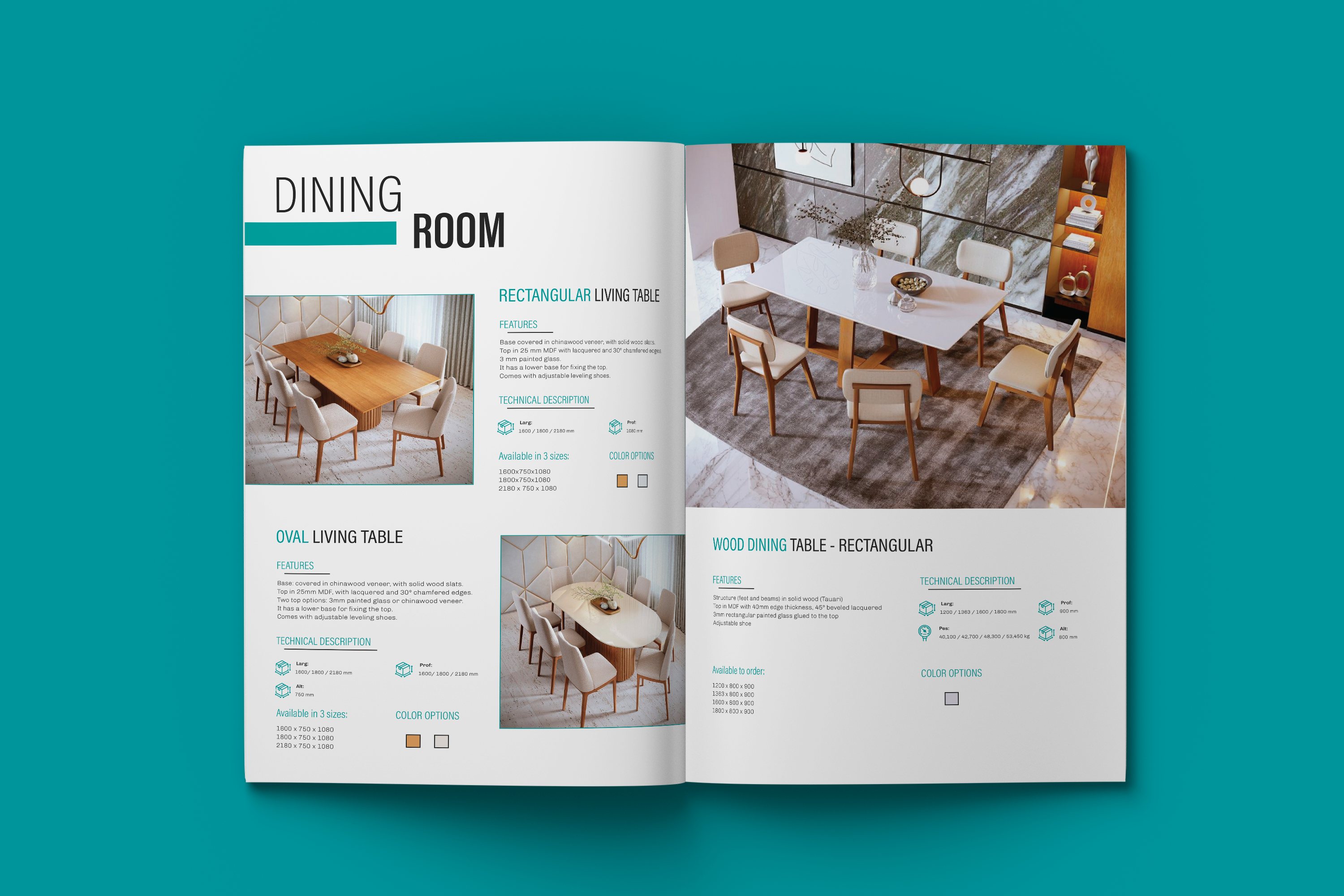 Example of Brochure, Catalog & Profile Design