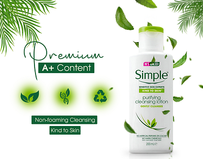 Amazon A+ Content | EBC | Listing Images | Lotion a content branding ebay ecommerce graphic design infographic listing image premium a content